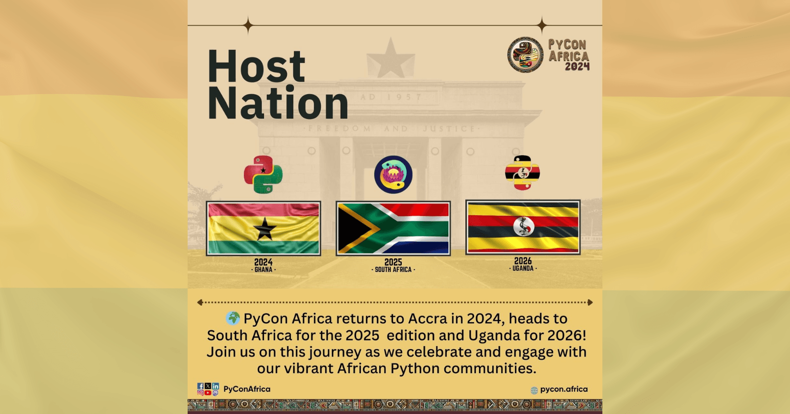 PyCon Africa is Coming to Ghana!