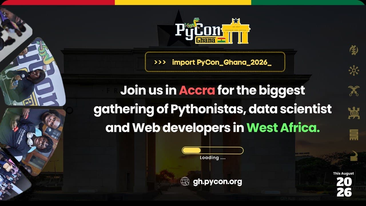 PyCon Ghana 2026: It's Official!